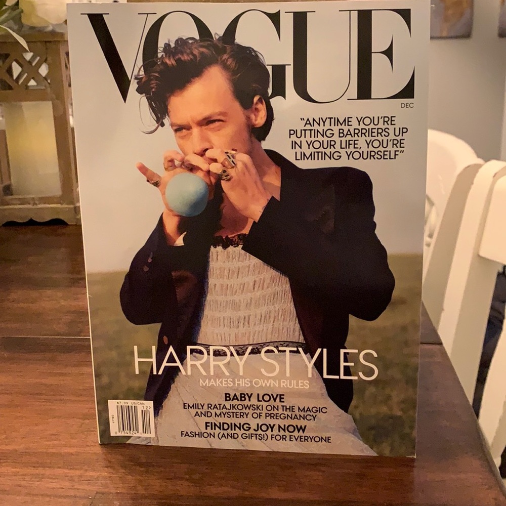 Harry Styles Vogue Cover!